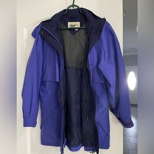 Eddie Bauer Women’s Core-Tex Jacket! Size-S. Color-Indigo.